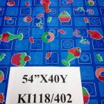 พลาสติกปูโต๊ะ PVC KI118-402