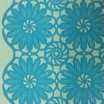 ลูกไม้ L223B-ฟ้า