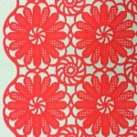 ลูกไม้ L223B-แดง