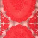 ลูกไม้ L235B-แดง